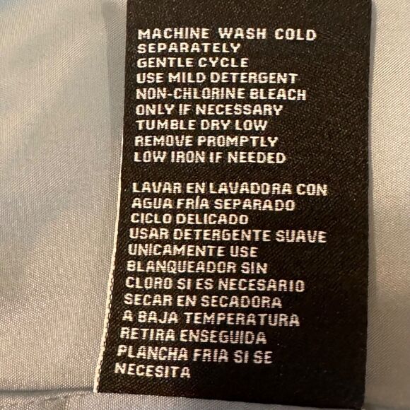 Vince Camuto Womens Size Medium Blue Hooded Trench Coat Winter Med. M Jacket - Picture 6 of 6